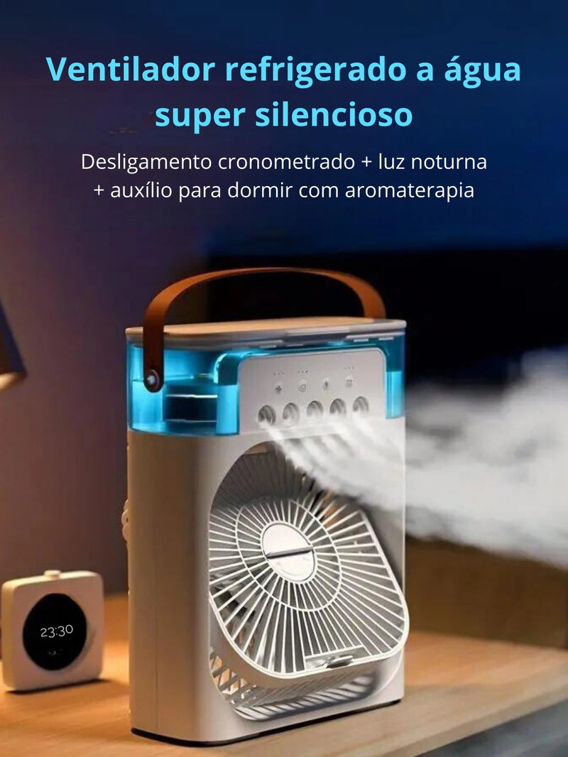 Mini Ventilador Climatizador com Reservatório de Água