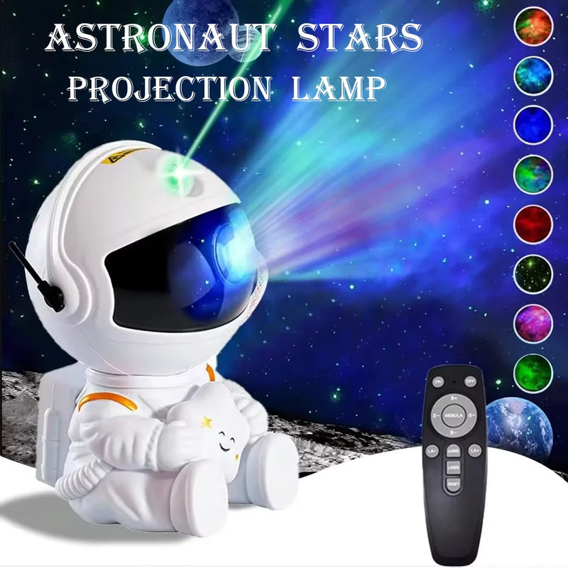 Projetor Astronauta de Estrelas e Nebulosa Spaceman